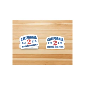 California RTF-2 OES Sticker